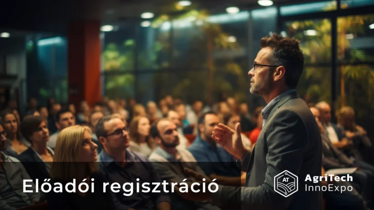 Előadói regisztráció az AgriTech-InnoExpo 2025-re Gödöllő-MATE, várunk szeretettel, november 13-14.